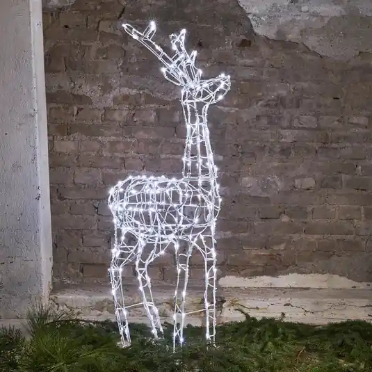 Figura luminosa LED Pegasus, altezza 120 cm Spedizione Espresso