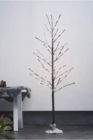 Albero decorativo a LED Tobby Tree IP44 marrone altezza 120cm Di Tendenza