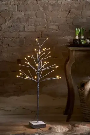 Spedito Oggi Albero decorativo a LED Snowfrost Tree IP20 Altezza 90cm