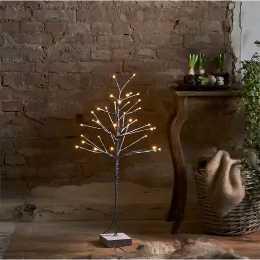 Spedito Oggi Albero decorativo a LED Snowfrost Tree IP20 Altezza 90cm