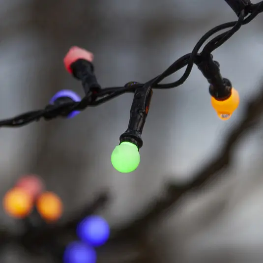 Sconto Ghirlanda luminosa LED Berry Mini, timer, colorata