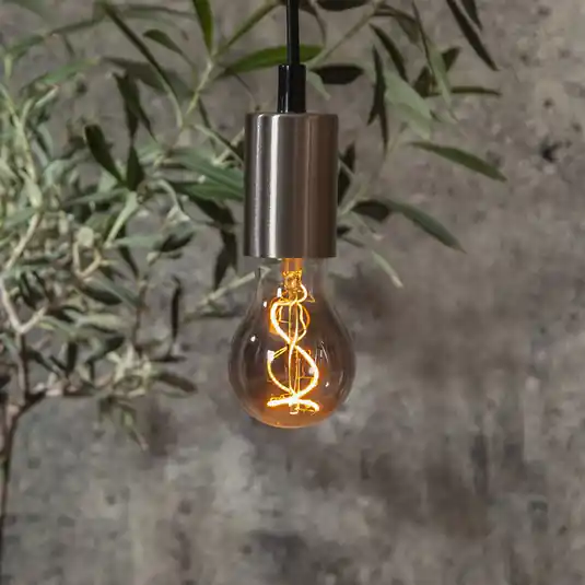 Prezzo Ridotto Lampadina a filamenti A60 E27 3W 1800K vetro fumé