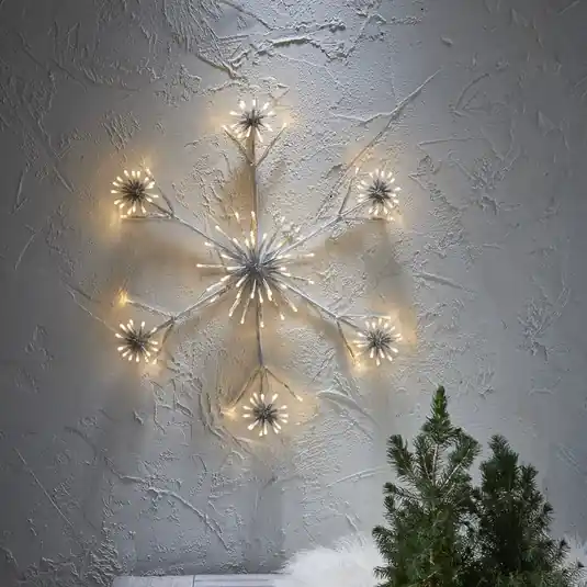 Lampada LED deco Flower Snowflake Ø 60 cm Professionale