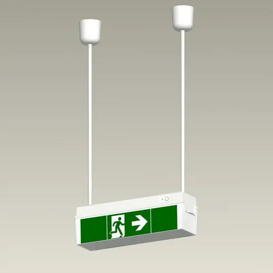 Set pendente per lampada di emergenza C-LUX Standard, 50 cm Novità