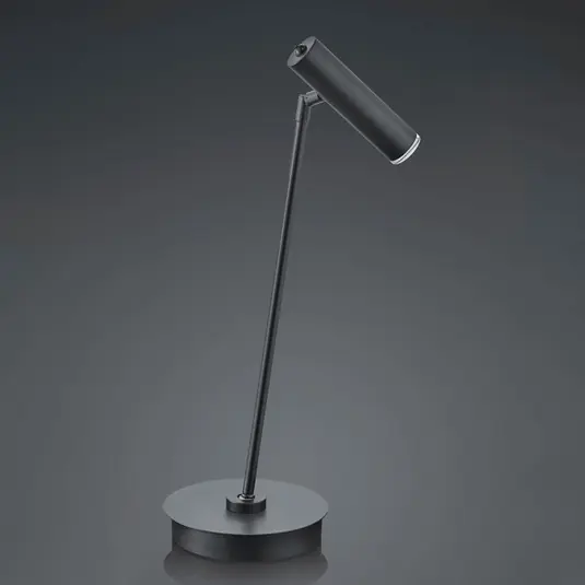 Lampada LED da tavolo Tom, dimming, nero Offerta Speciale