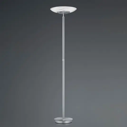 Piantana LED Findus, 1 luce, nichel Offerta
