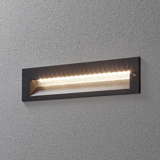 Reso Gratuito BEGA 33055 LED incasso 3.000K grafite 32 cm