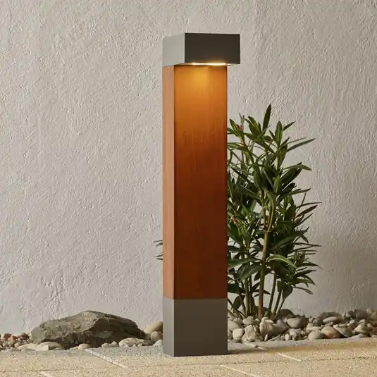 Direttamente Dal Produttore BEGA 84498 lampione LED, argento, testata angolare