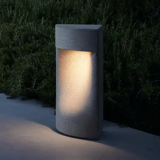 Ultime Pezzi Bover Moai B/35 lampioncino LED, altezza 35 cm