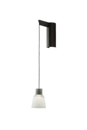 Applique a LED Bover Drip A/01, vetro satinato, 2.700 K Spedizione Espresso