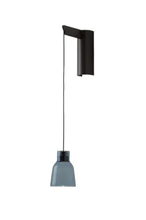 Applique a LED Bover Drip A/01, blu, vetro, 2.700 K Bestseller