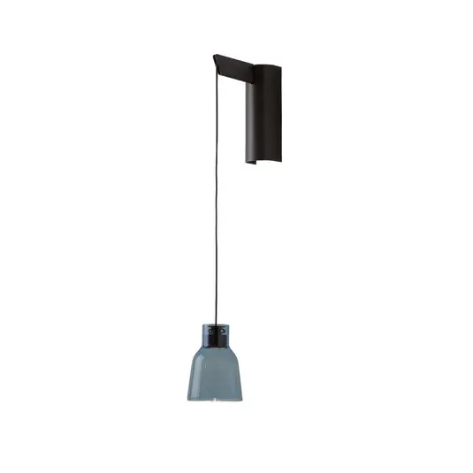 Applique a LED Bover Drip A/01, blu, vetro, 2.700 K Bestseller