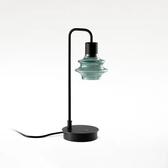 Bover Drop M/36 lampada LED da tavolo, verde Prezzo Conveniente