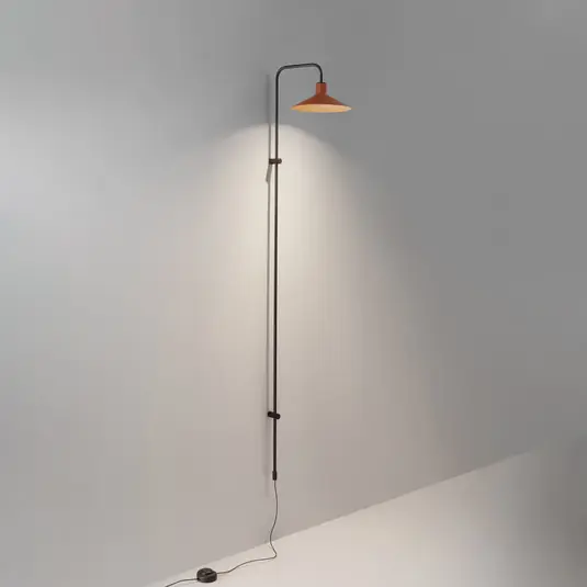 Novità Bover Platet A05 applique LED dimmer, terracotta
