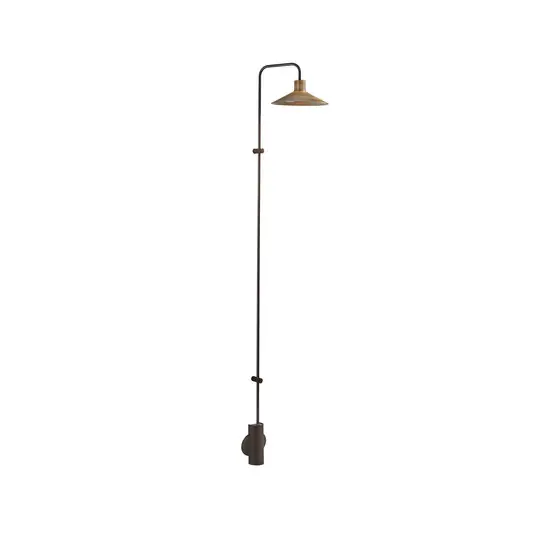 Bover Platet A06 applique LED interruttore, ottone Professionale