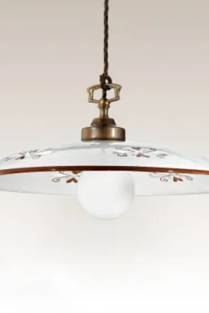 Ultima Occasione Sospensione Bassano, 1 luce, dettagli marrone