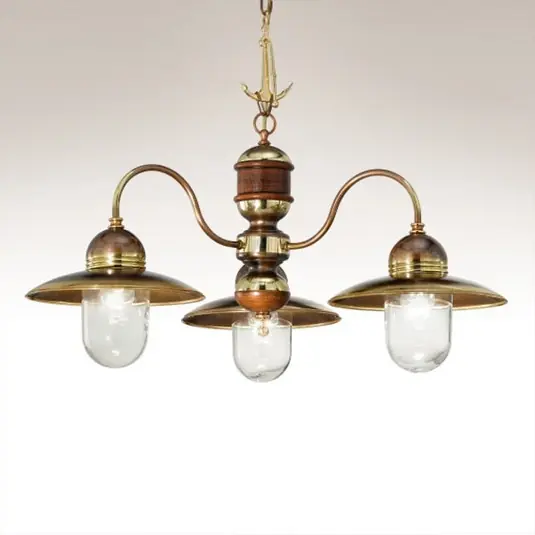 Spedizione Espresso Lampada a sospensione 3 luci Faro