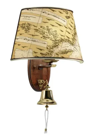 Applique Nautica 1 luce 46 cm con campana nave Ultima Occasione