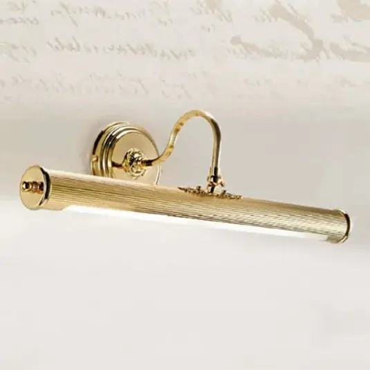 Ultime Pezzi Lampada da quadri Diario, oro