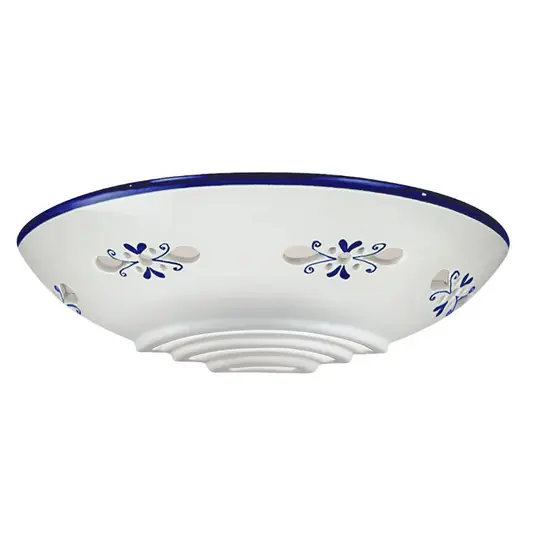 Applique di ceramica Bassano, aderente, blu Offerta Speciale