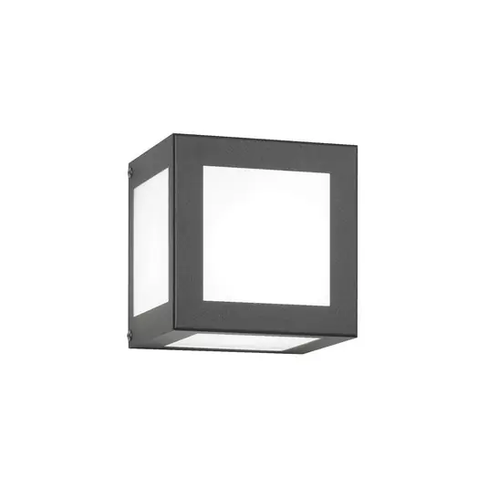 Applique da esterno Cubo, antracite Nuova Collezione