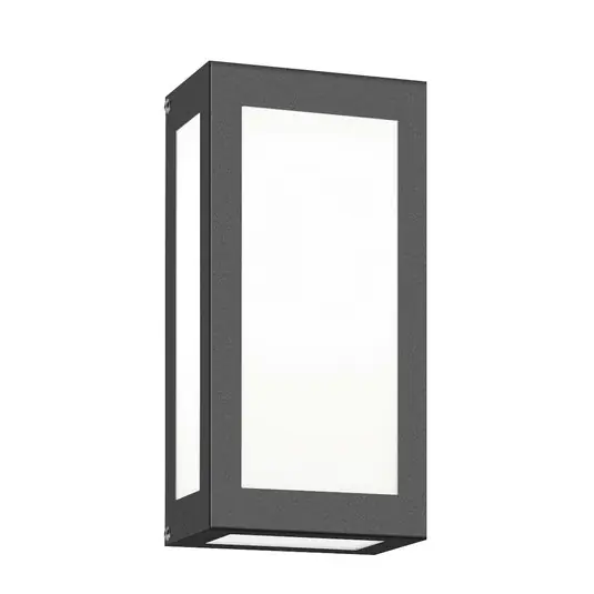 Professionale Applique da esterni a LED Aqua Rain, antracite