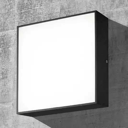Spedizione Espresso Applique da esterni LED CMD 9024, 24 x 24 cm