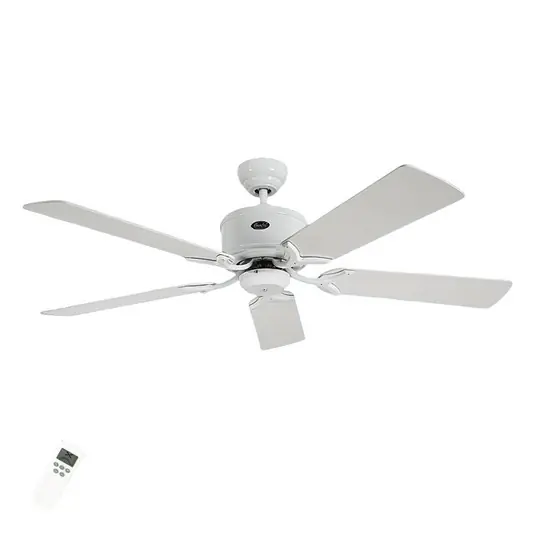 Offerta Speciale Ventilatore da soffitto ECO ELEMENTS, bianco/grigio, Ø 132 cm, silenzioso