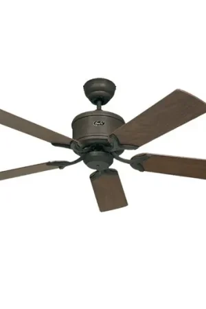 Offerta Limitata Ventilatore da soffitto ECO ELEMENTS, noce/marrone, Ø 132 cm, silenzioso