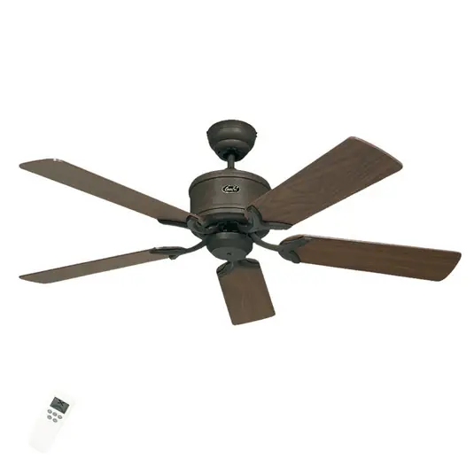 Offerta Limitata Ventilatore da soffitto ECO ELEMENTS, noce/marrone, Ø 132 cm, silenzioso