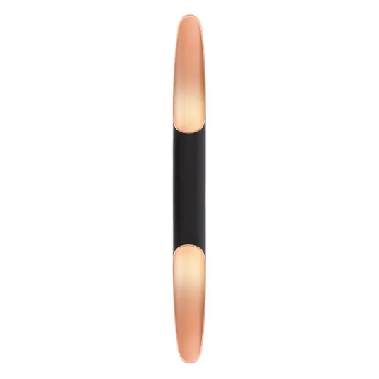 Applique a LED Apodis, nero/rosa, altezza 80 cm, metallo, dimmerabile Compra Oggi Stesso