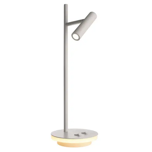 Lampada LED da tavolo Brahe, bianco Subito Disponibile