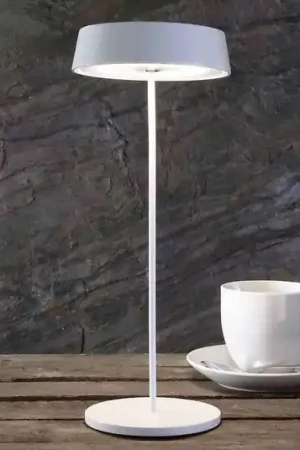 A Buon Prezzo Lampada LED da tavolo Miram accu, dimming, bianco