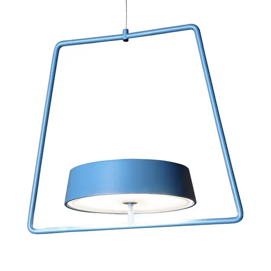Acquista Ora Lampada LED sospensione Miram accu, dimming, blu