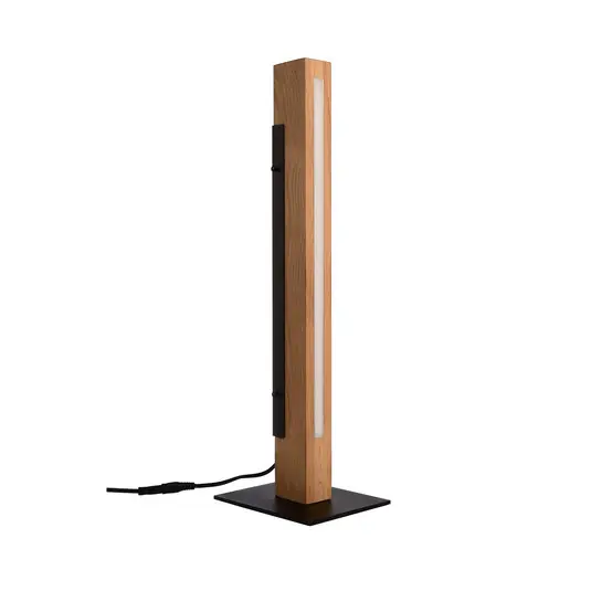Nuova Collezione Lampada LED da tavolo Madera di rovere, dimming