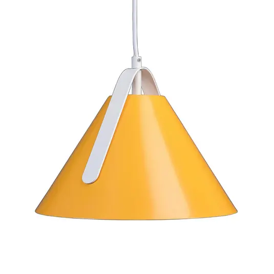 Lampada a sospensione Diversity giallo zafferano Affare