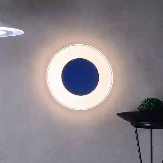 Professionale Zaniah Plafoniera LED, luce a 360°, 24W, blu
