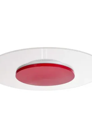 Zaniah plafoniera LED, luce a 360°, 24W, rosso Offerta