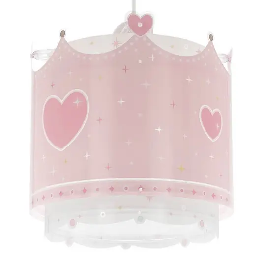 Lampada a sospensione Dalber LITTLE QUEEN, rosa Prezzo Scontato