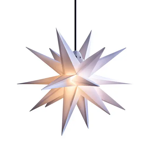 Stella LED per esterni, a 18 punte, bianca, Ø 40 cm Quantità Limitata