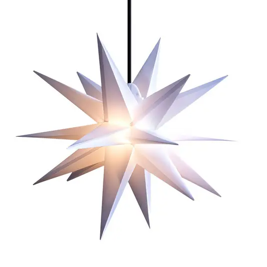 Stella LED per esterno, a 18 punte, bianca, Ø 55 cm Offerta Del Giorno