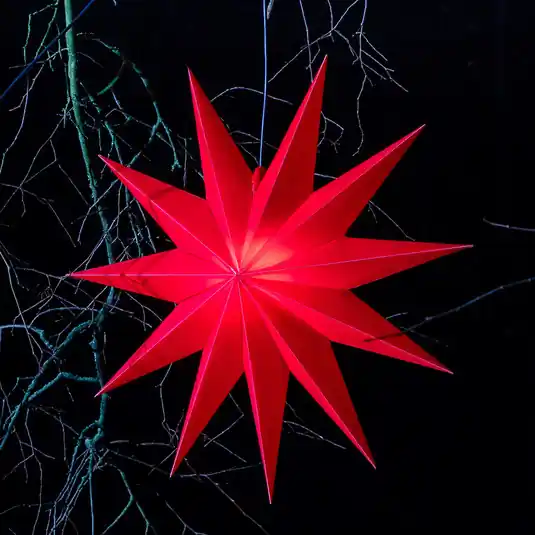 Stella Jumbo, esterni, 11 punte, Ø 100 cm, rosso Promozione Esclusiva