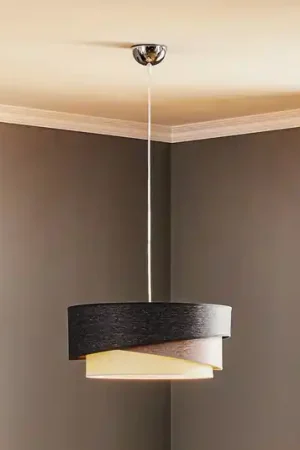 Bestseller Lampada a sospensione Euluna Kobo, grafite/grigio/bianco