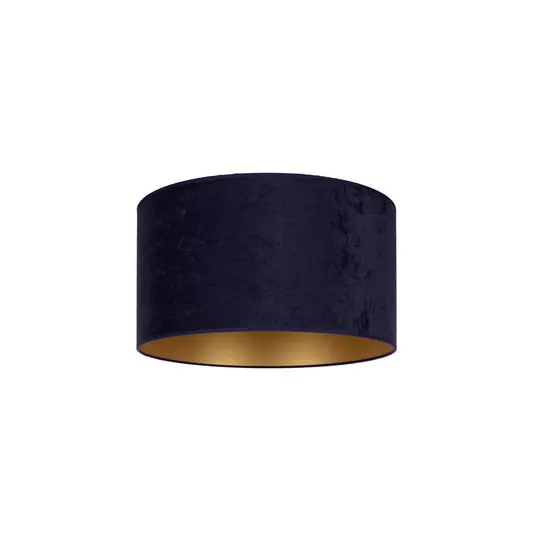Plafoniera Golden Roller Ø 40 cm blu scuro/oro Ultime Pezzi