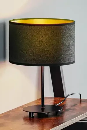 Subito Disponibile Euluna Golden Roller Tavolo Altezza 30 cm nero/oro