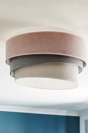 Compra Oggi Stesso Plafoniera Pastell Trio Ø 45 cm rosa/grigio/grigio chiaro