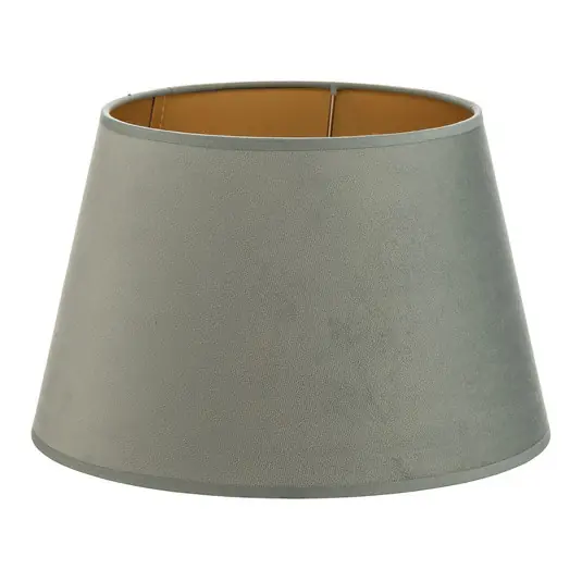Paralume Cone altezza 18 cm, verde menta/oro Prezzo Scontato
