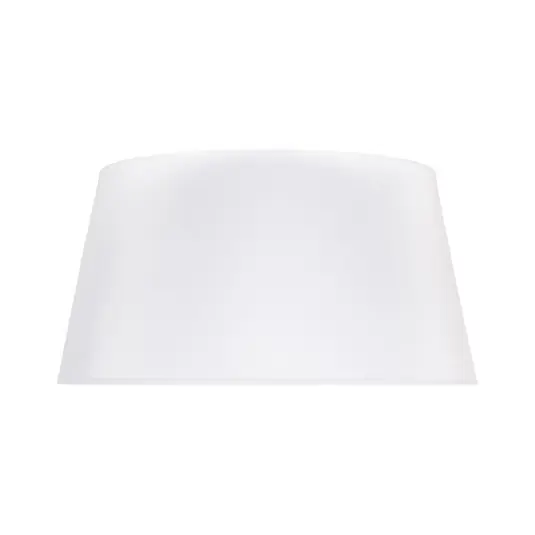 Subito Disponibile Paralume Cone altezza 25,5 cm, chintz bianco