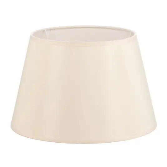 Paralume Cone altezza 18 cm, chintz ecru/bianco Professionale