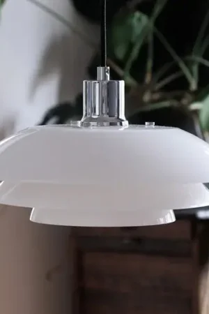 Spedizione Espresso Dyberg Larsen DL31 a sospensione vetro cromo